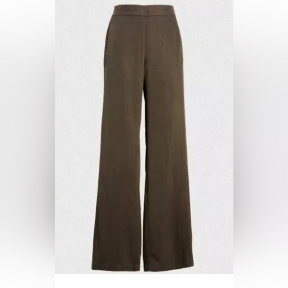 Eileen Fisher Pants - Eileen Fisher Surplus Lightweight Tencel Twill Straight Trouser Pants 1X Brown